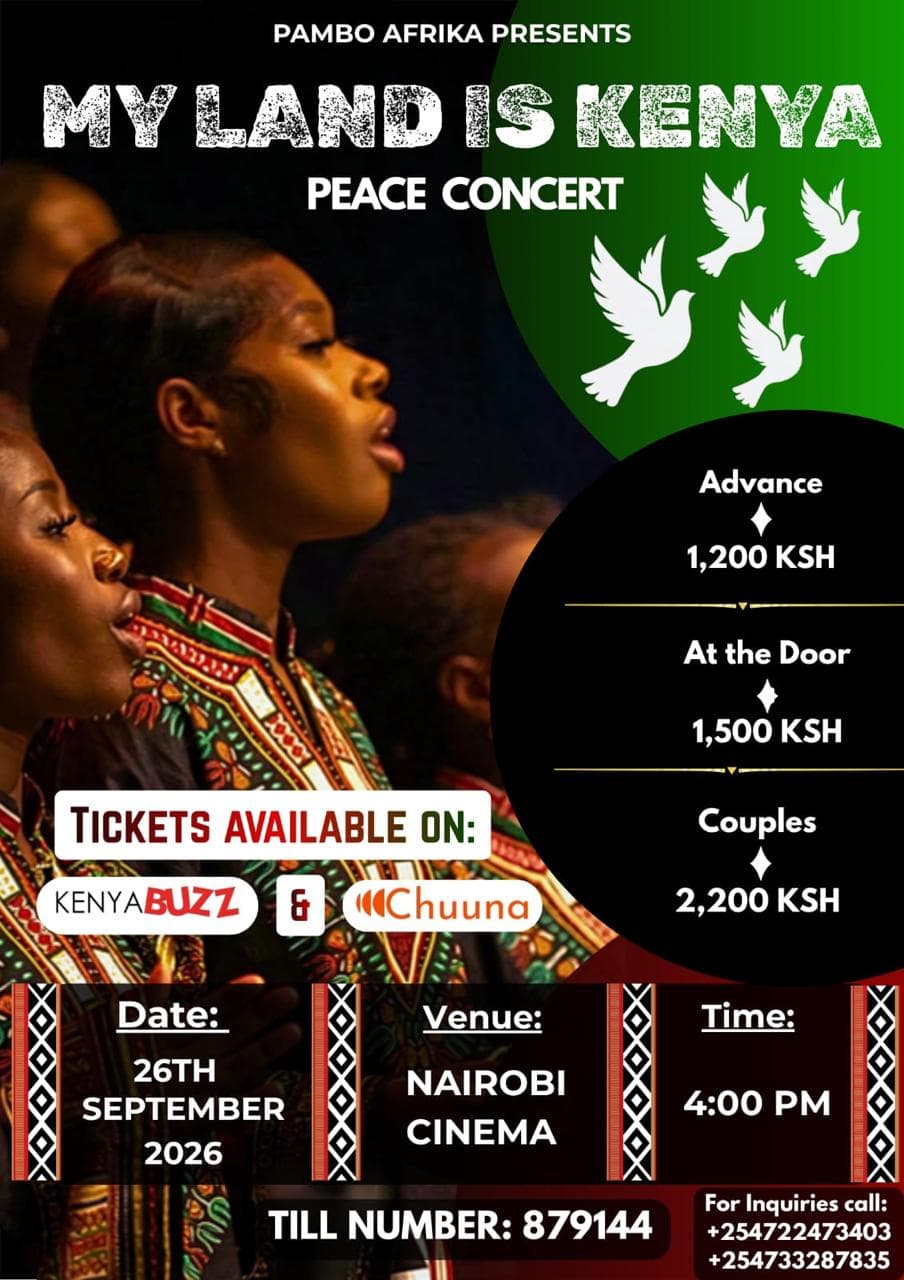 My land is Kenya PEACE concert 